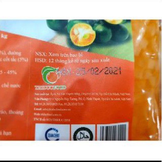 Thạch dừa gel tắc