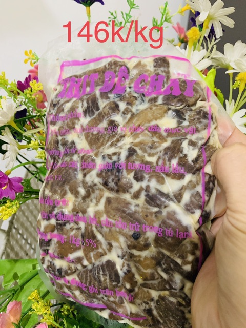 1 KG THỊT DÊ CHÂN NẤM CHAY / Chỉ bán HCM