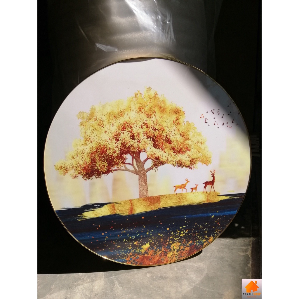 Tranh treo tường ngang 30cm treo phòng, decor phòng siêu xinh