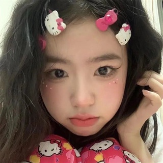 Băng đô cài tóc hình hello kitty dễ thương cho bé gái