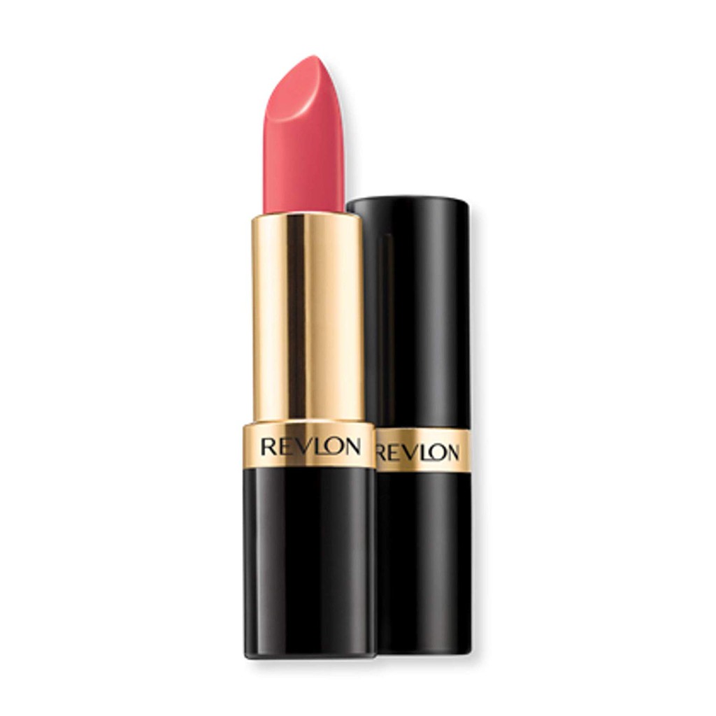 Son môi kem đỏ nữ cao cấp ánh kim authentic Revlon Super Lustrous Lipstick 425 Softsilver Red (Mỹ)