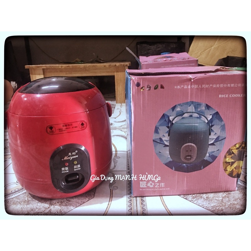 Nồi cơm mini Meiyun 0,6L điện 220v siêu bé