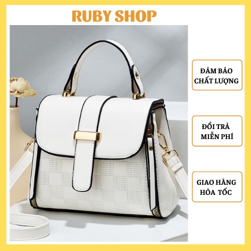 Túi xách nữ cầm tay túi đeo chéo đẹp công sở da cao cấp MSP16 - RUBY SHOP