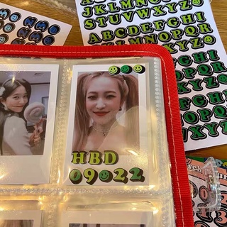 Kitalpha stickers_ Trang trí top, sổ