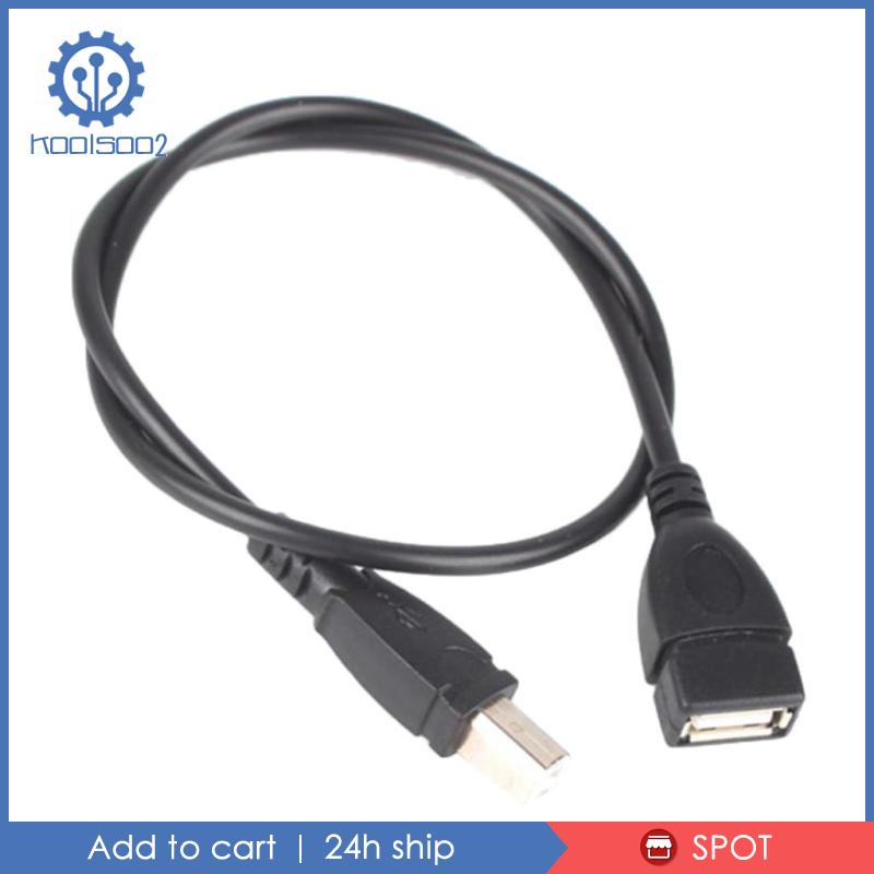 Dây Cáp Koolsoo2 USB 2.0 Loại A Female Sang USB B Male Cho Máy In / Máy Scan