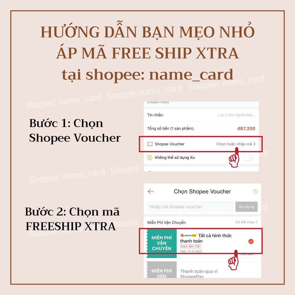 Thiệp cảm ơn, thank you card cảm ơn khách hàng có sẵn tại shop