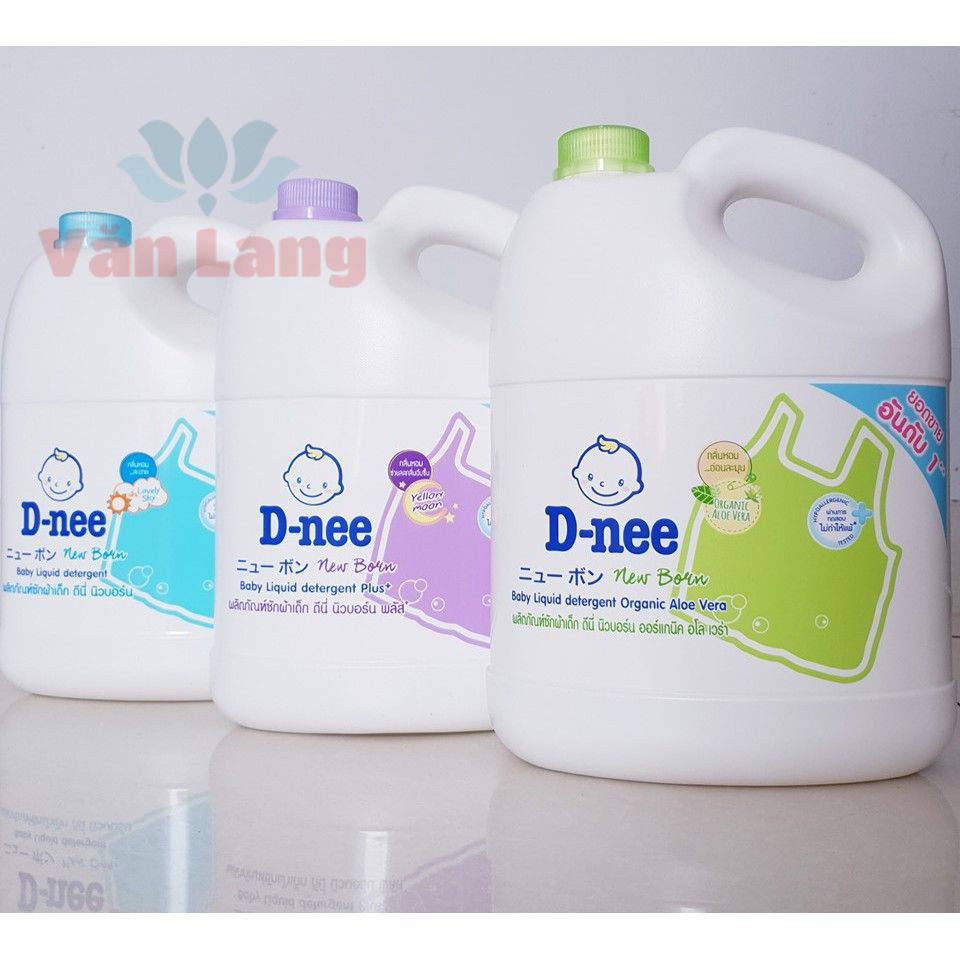 Nước giặt cao cấp D- nee Thái Lan 3000ML an toàn cho bé