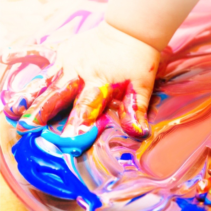 Màu vẽ bằng tay chính hãng Joan miro finger Paint JM90003