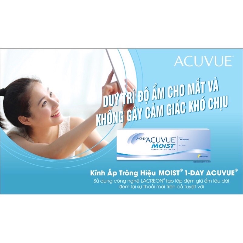 (Kèm khay) Ngâm lens áp tròng ACUVUE Revitalens Johnson &amp; Johnson 100ml (Usa)