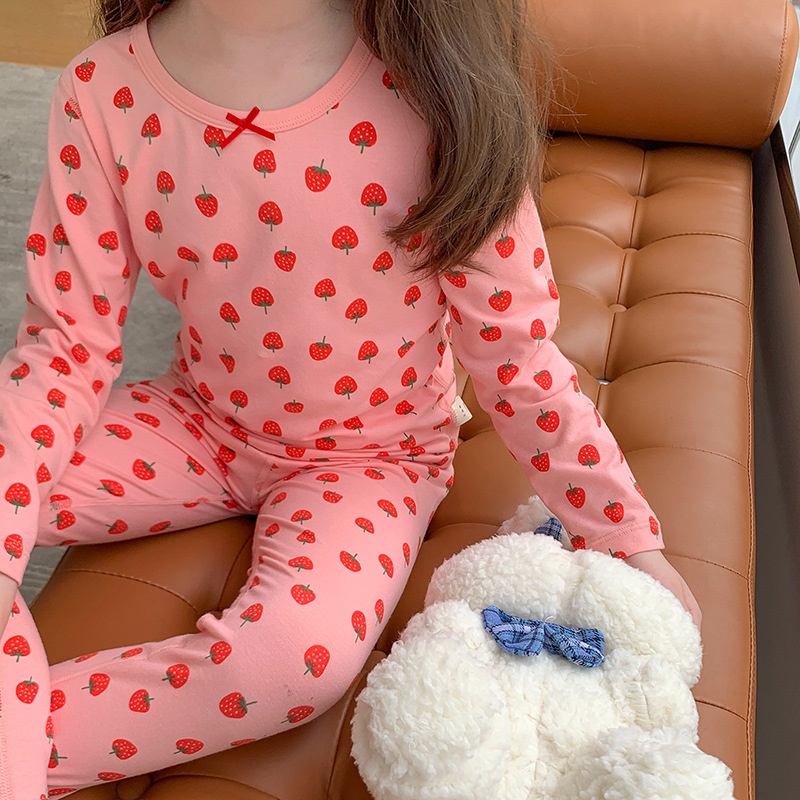 Bộ Pijama ThắT Nơ Dễ Thương Cho Bé GáI (1-7 TuổI)