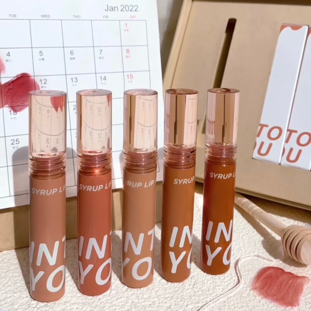 Son Bóng Bền Màu Mềm Môi INTO YOU Syrup Lip Gel Nội Địa Trung