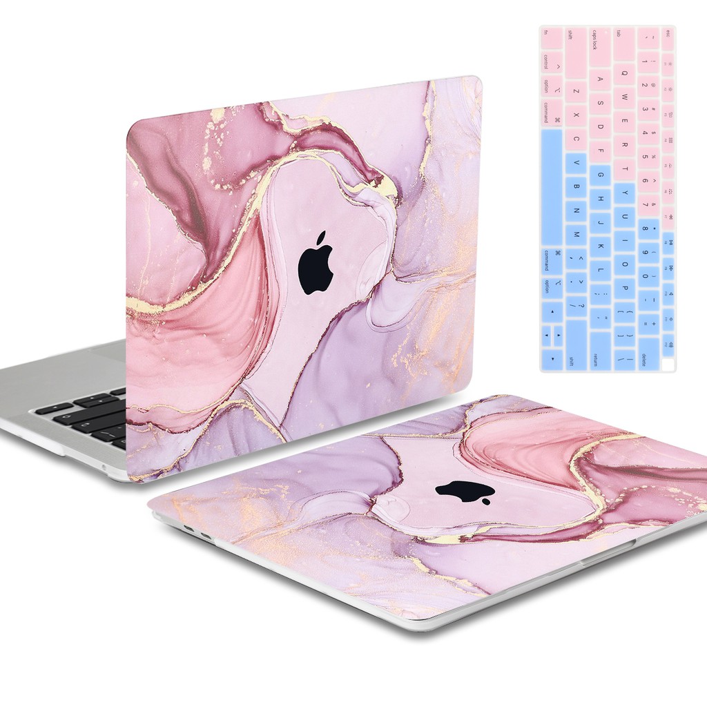Ốp bảo vệ laptop BATIANDA có bọc bàn phím cho Macbook Pro Air 13 A1932/2179/2337/1707/1990 A1989 A1706 A2159 A2338 M1