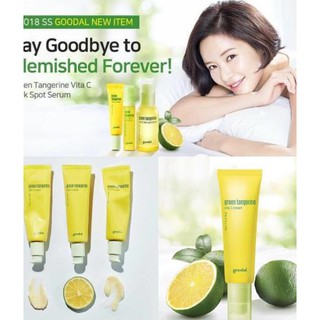 BỘ DƯỠNG LÀM SÁNG DA DÀNH CHO DA NÁM GOODAL GREEN TANGERINE VITA C SERUM
