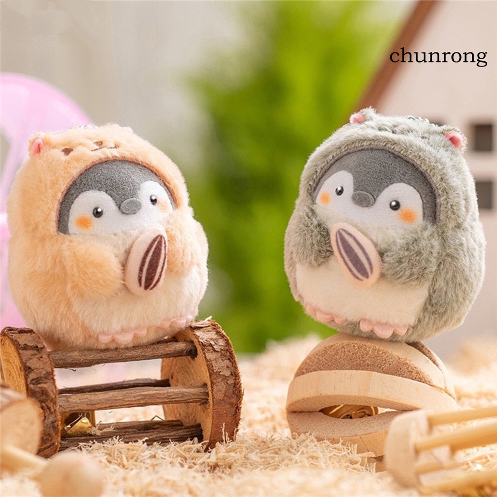 Móc Khóa Hình Chim Cánh Cụt Nhồi Bông CR-8/12cm
