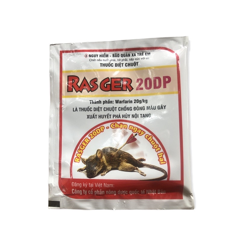Thuốc Diệt Chuột Cat 10gr