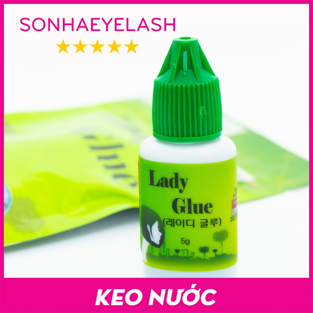 Keo lady glue, dòng keo khô nhanh 1-2s dành cho thợ nối mi chuyên nghiệp