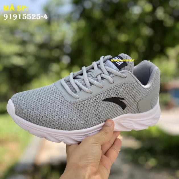 Giày chạy bộ Anta R-5529 Ghi đi nhẹ, êm, vải mềm, da chống nước, bảo hành 2 tháng, đổi mới trong 7 ngày < 😍