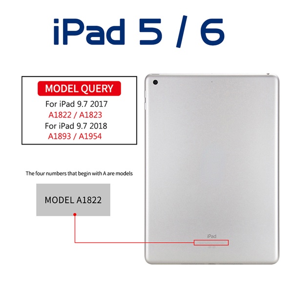Ốp Máy Tính Bảng Silicon Trong Suốt Có Túi Khí Chống Va Đập Cho iPad Mini Air Pro 1 2 3 4 5 6 7 8 9 7.9 9.7 10.2 10.5 10.9 11 12.9