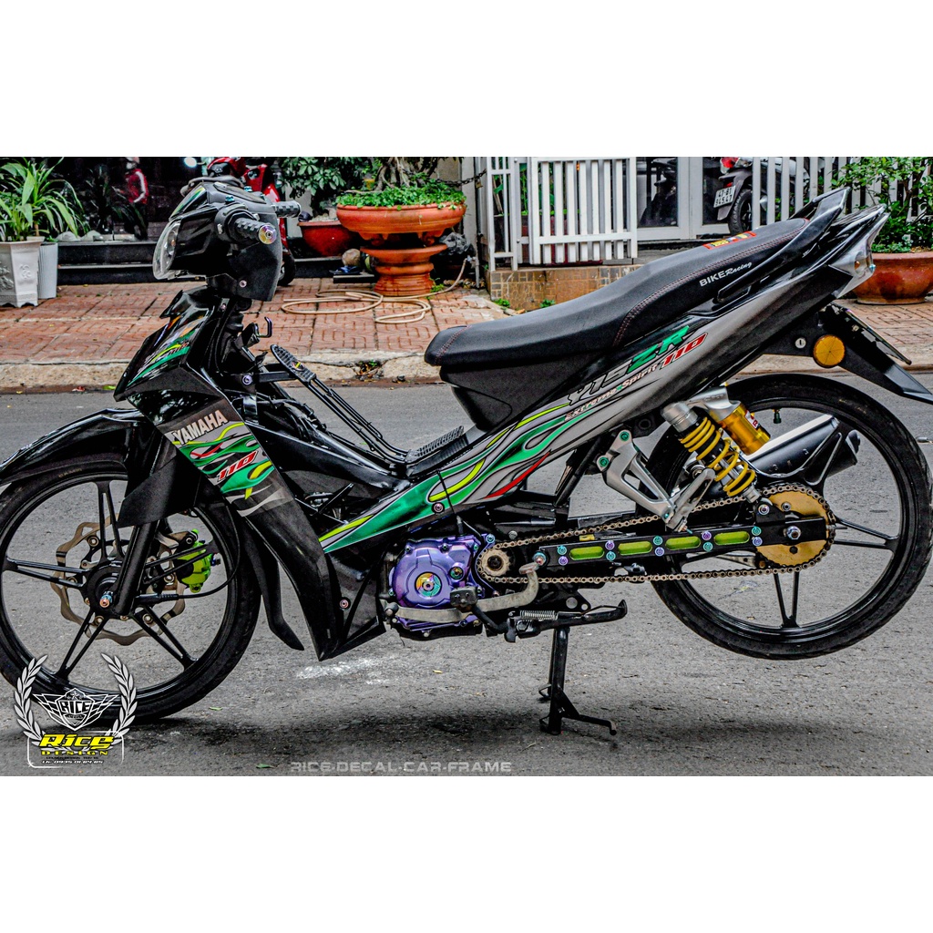 Tem Sirius Full Đen Mẫu Lửa Mới Lạ Hot
