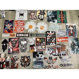 DECAL ỦI ÁO HÌNH TỔNG HỢP KHỔ A3 A4 CHẤT ĐẸP MỊN