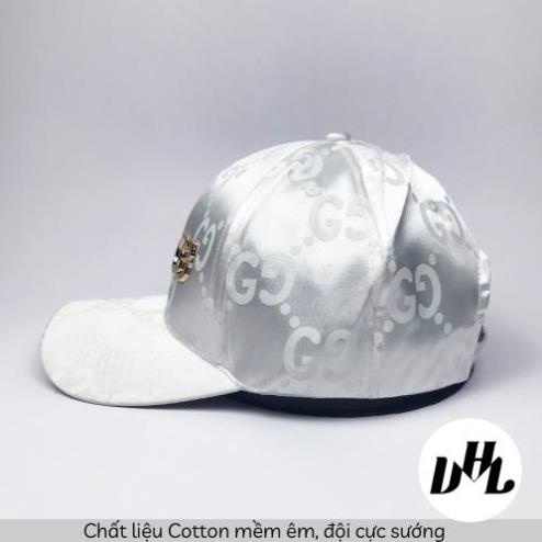 Mũ lưỡi trai VHL Store, nón kết trơn họa tiết GC LOGO sắt cao cấp form unisex nam nữ