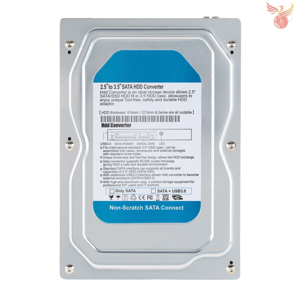 Bộ Chuyển Đổi Ổ Cứng Hdd & Ssd 2.5 "Sang 3.5" Inch Sata Usb 3.0 | BigBuy360 - bigbuy360.vn