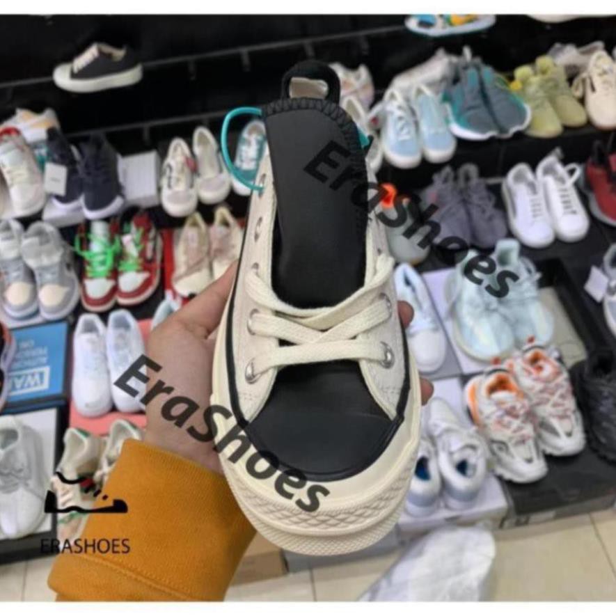 [EraShoes] Giày convers fog Đen/Trắng Bản SlÊU CẤP (Ảnh chụp tại Shop) Tặng túi cv