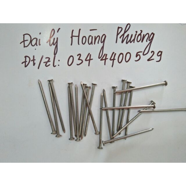 100g Đinh inox 2, 3, 4, 5, 7,10 cm