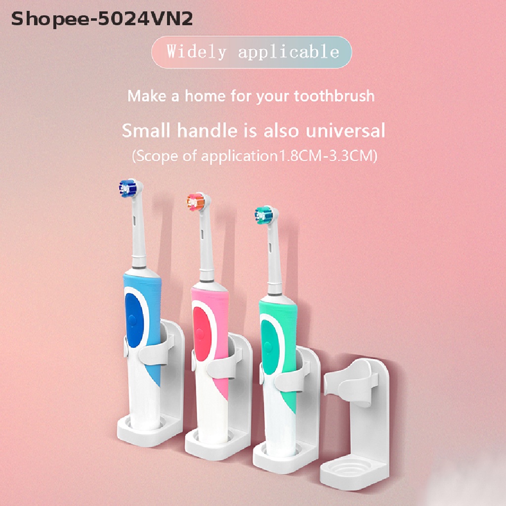 Giá đỡ bàn chải điện gắn tường