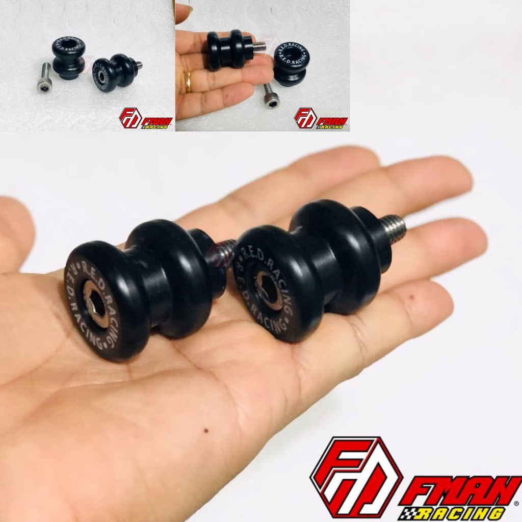 ỐC NÂNG XE RED RACING CHÍNH HÃNG 6/8/10ly CAO SU SIÊU BỀN