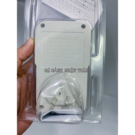 HẸN GIỜ CƠ 24H PROGRAMME TIMER CHO BỂ THỦY SINH