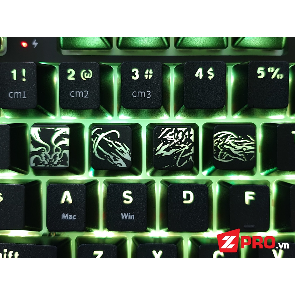 Bộ Keycap LOL Kai'Sa Skill - Kỹ Năng Kai'Sa dùng cho phím cơ