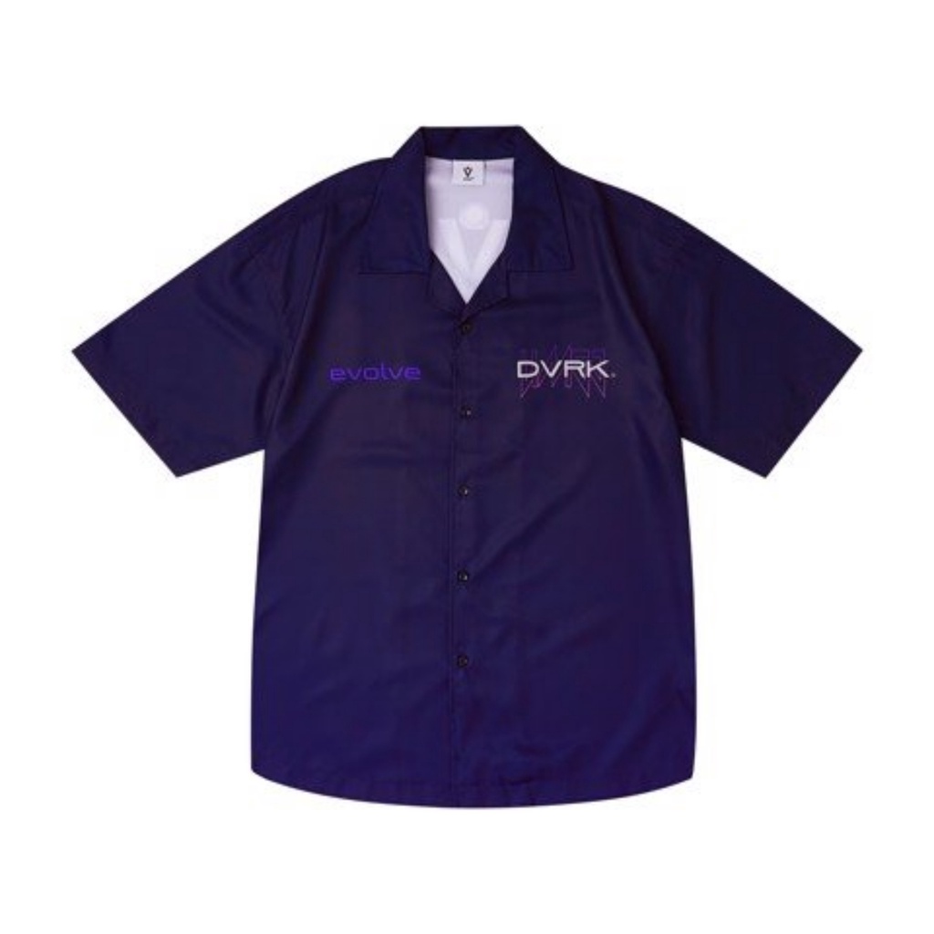 DVRK Áo sơ mi có cổ tay ngắn Trapped DVRK21SS