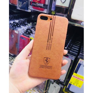 Ốp Giả Da Iphone 7 Plus/ 8 plus Ferrari Cao Cấp - Thời Thượng - Tinh Tế