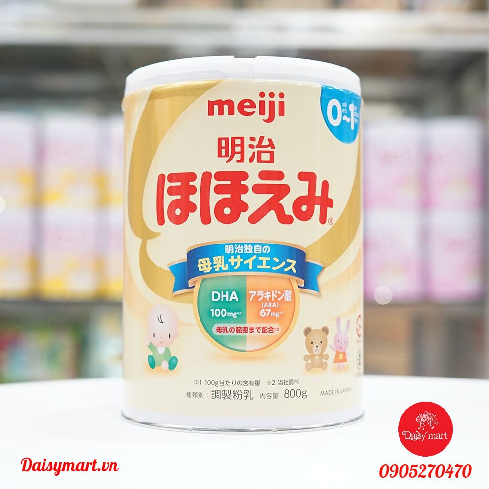SỮA MEIJI LON 800g NỘI ĐỊA NHẬT