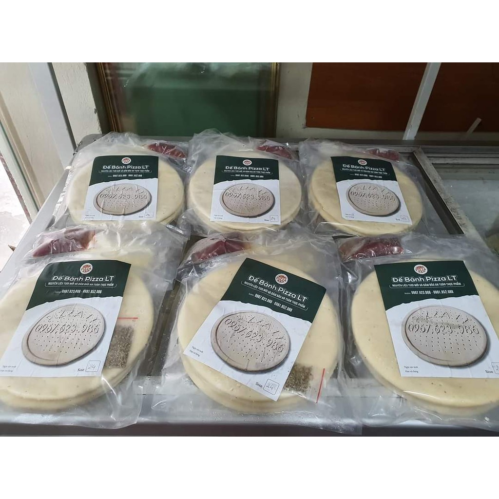 Đế pizza mỏng 13-14cm