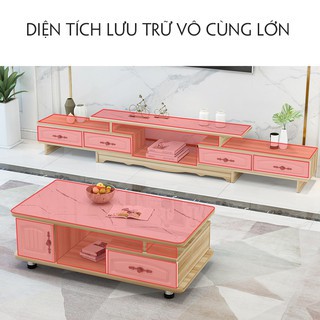 Bàn Trà Sofa Mặt Kính Phòng Khách⚡⚡ Bàn Trà Gỗ Hiện Đại Xu Hướng Mới