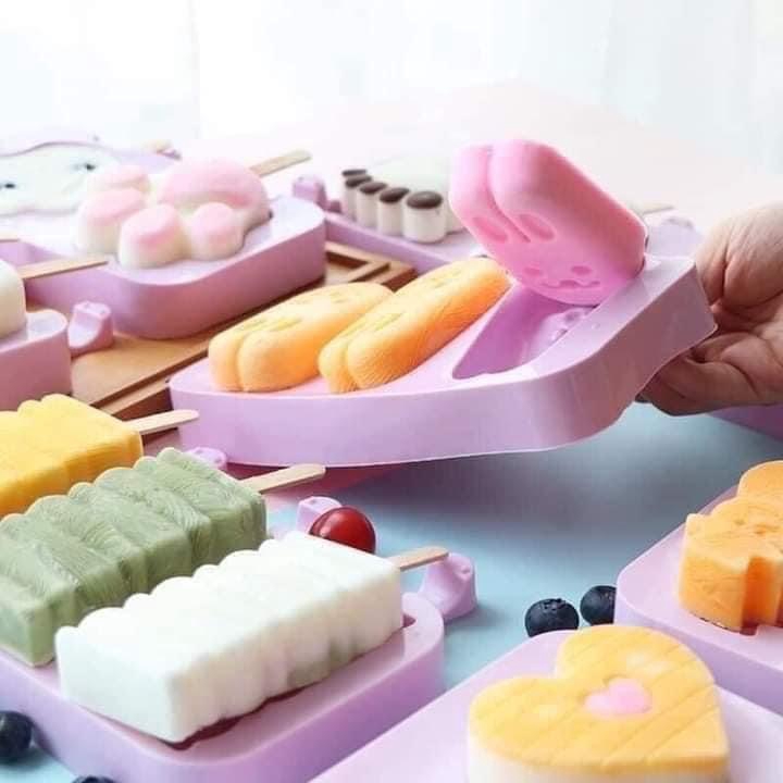 🧸🧸Khuôn làm kem silicon hình thú cho bé