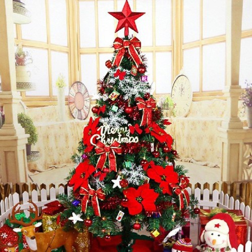CÂY THÔNG NOEL 1,5M KÈM PHỤ KIỆN (RẺ VÀ ĐẸP)