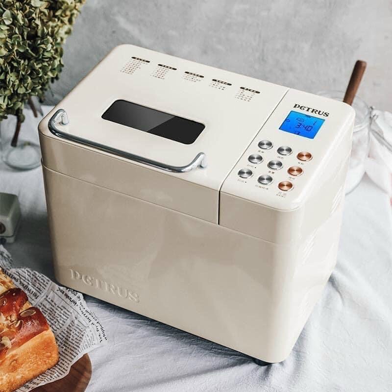 Máy làm bánh mì Petrus 8860/8855gr-tặng sách làm bánh-hdsd Tiếng Việt