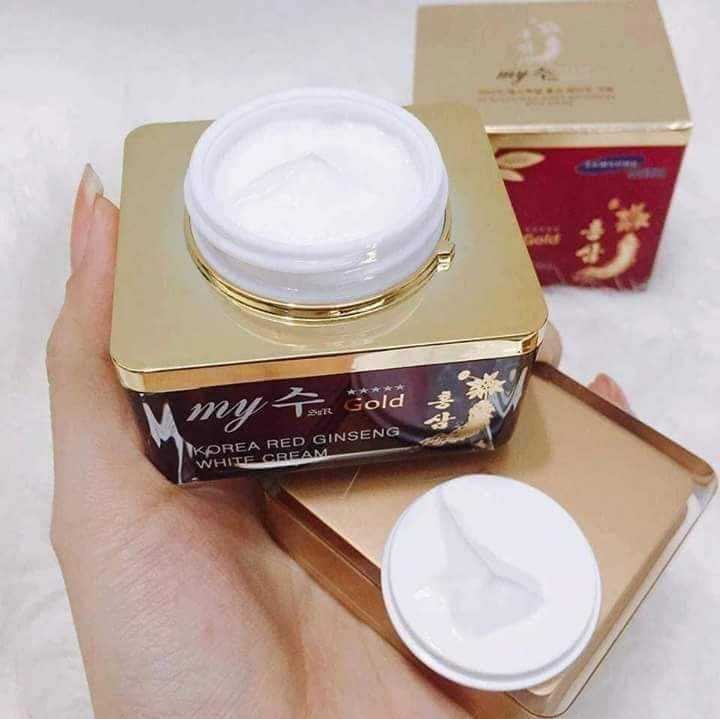 Kem Sâm Hàn Quốc My Gold Korea Red Ginseng White Cream 50ml