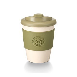 Bình Starbucks 12Oz (355ml) Pla Olive Green