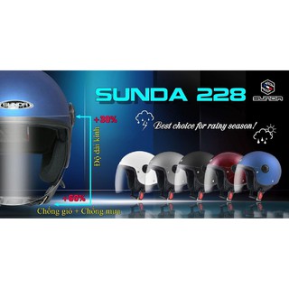Mũ bảo hiểm SUNDA 228