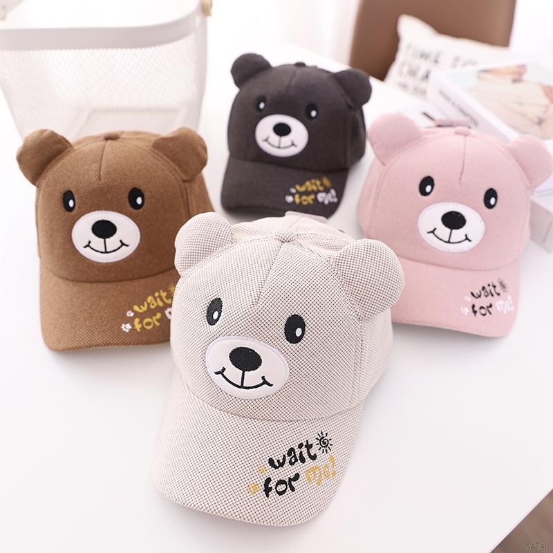 Mũ lưỡi trai in chữ thiết kế cá tính cho trẻ nhỏ 4-8 tuổi