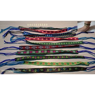 Thổ cẩm 1cm - phụ kiện may mặc - handmade
