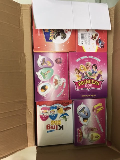 Kẹo trứng socola khủng long