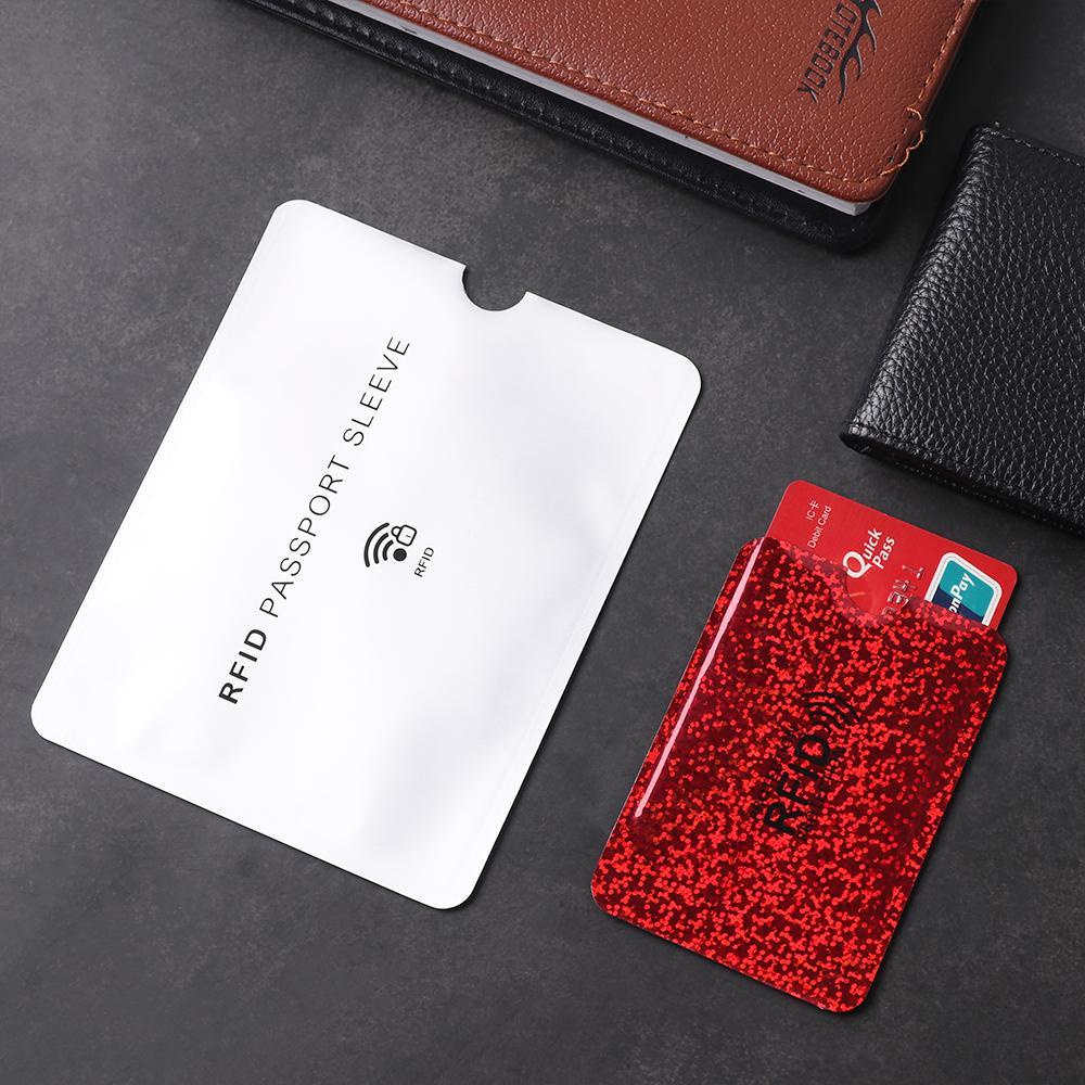Bộ 5 Túi Đựng Thẻ Thông Minh RFID Chống Khử Từ Bảo Vệ An Toàn