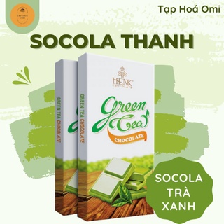 Socola trà xanh Henk thanh 100g