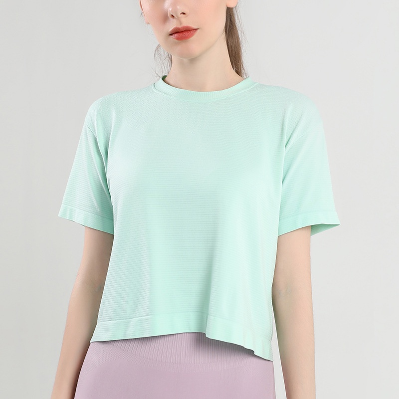 Áo Thun Yoga Ngắn Tay Nhanh Khô YJTX0020