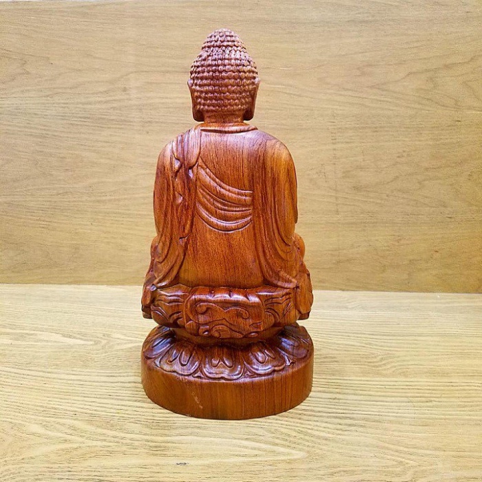 Tượng phật a di đà bằng gỗ hương giá rẻ